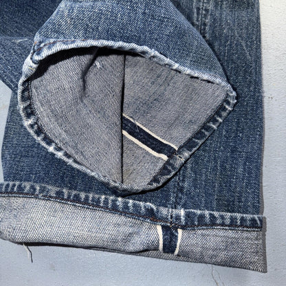 Levis 501 Big E Vintage 60s Redline Selvedge USA XX 1960s Jeans 66 Act 31x30