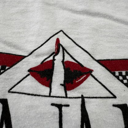 McNary Kissing Lips VTG T Shirt 90s Books High School Keizer Oregon Salem Cool