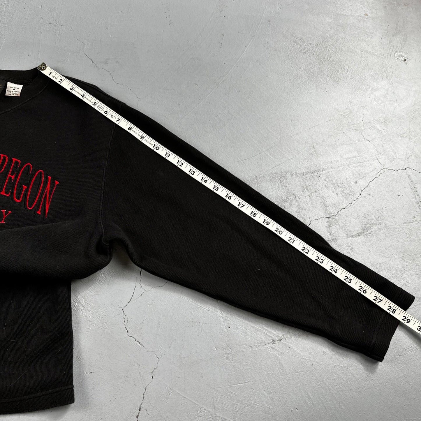 Vintage Oarsman Western Oregon University Crewneck Sweatshirt Thick Shirt M