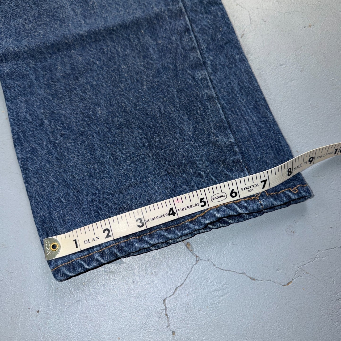 Levis 501 Vintage 80s USA XX Straight Leg Jeans Blue Dark Wash 40x31 Act 37x28