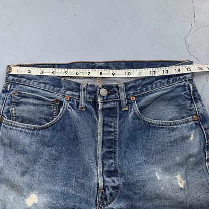 Levis 501 Big E Vintage 60s Redline Selvedge USA XX 1960s Jeans 66 Act 31x33