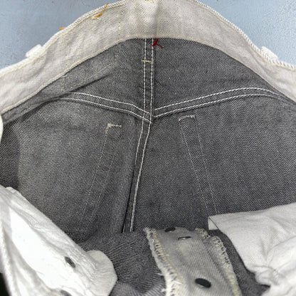 Levis 501 Vintage 80s USA XX Straight Leg Jeans Gray Light Wash 28x32 Act 27x31