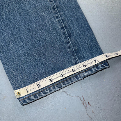 Levis 501 Vintage 80s USA XX Straight Leg Jeans Blue Light Wash 34x33 Act 32x29