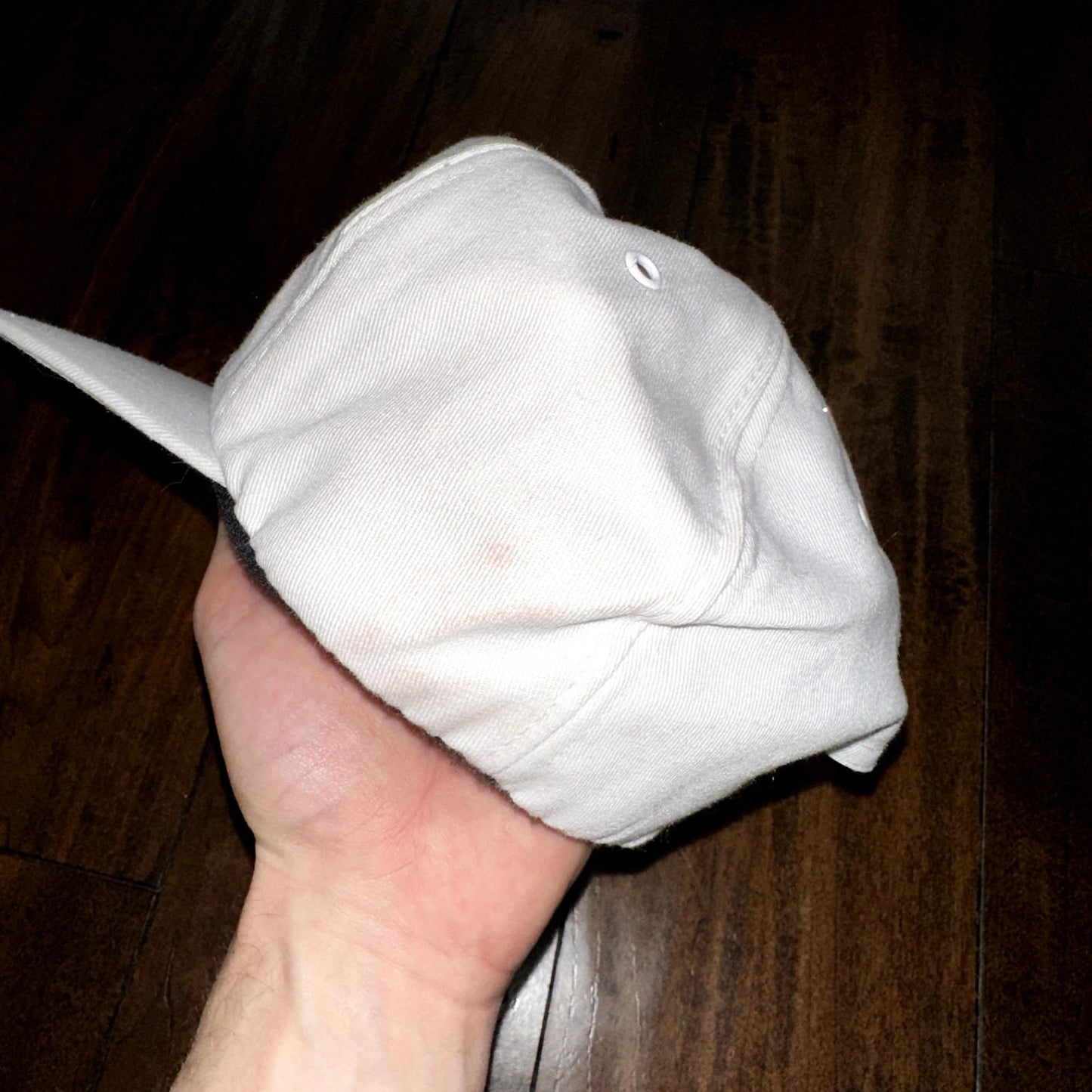 Hard Rock Cafe London Save The Planet White Adjustable Strapback Hat Adult VTG