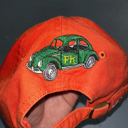 Champion Deer Vintage Trucker Hat Knothead Outfitter Hunting Orange Baseball