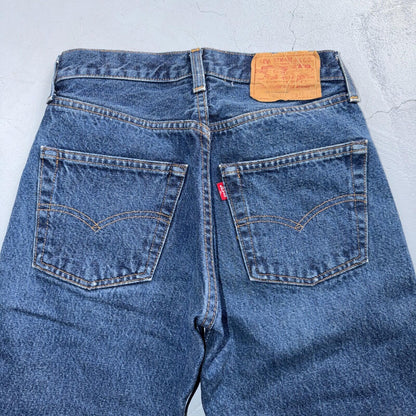 Levis 501 Vintage 80s Redline Selvedge USA XX Jeans Dark Wash 27x32 Act 24x28