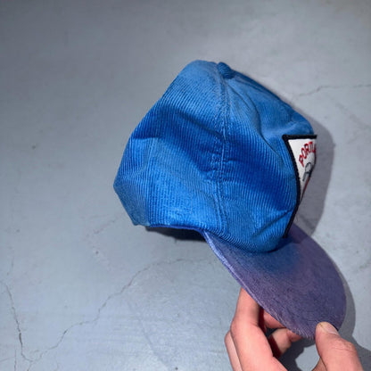 Portland Division Safeway Truck Corduroy VTG Hat Baseball Cap Snapback 80s USA