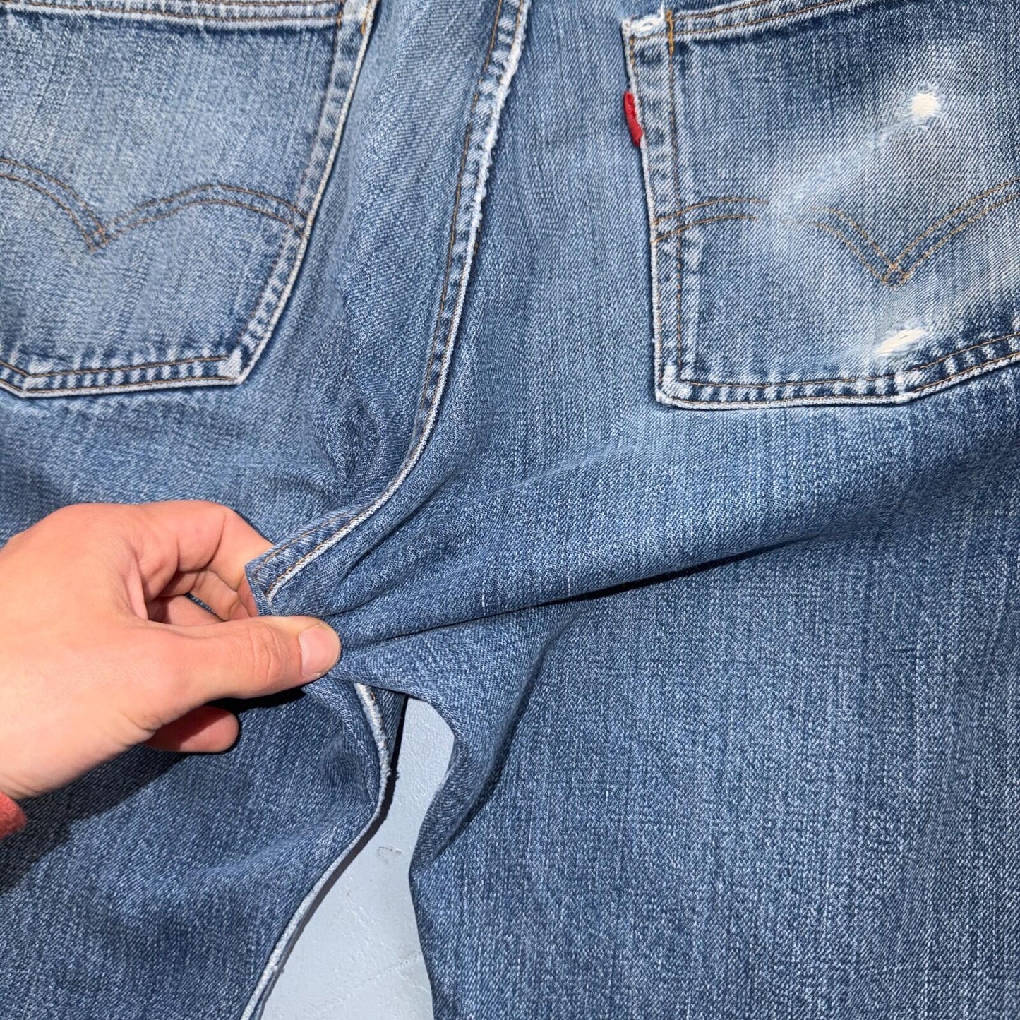 Levis 501 Big E Vintage 60s Redline Selvedge USA XX 1960s Jeans 36x32 Act 34x28