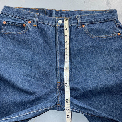 Levis 501 Vintage 80s USA XX Straight Leg Jeans Blue Dark Wash 40x31 Act 37x28