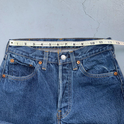 Levis 501 Vintage 80s Redline Selvedge USA XX Jeans Dark Wash 27x32 Act 24x28