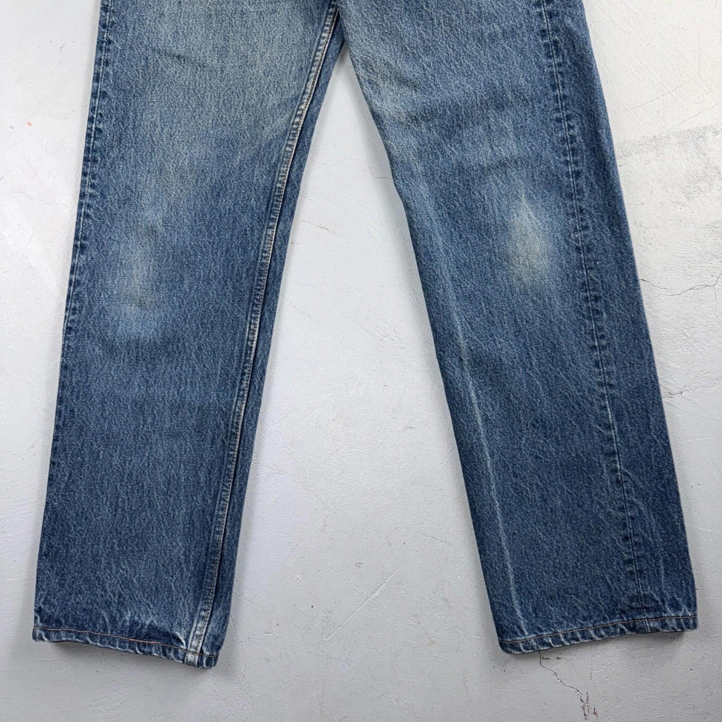 Levis 501 Vintage 80s USA XX Straight Leg Jeans Blue Light Wash 33x33 Act 31x30
