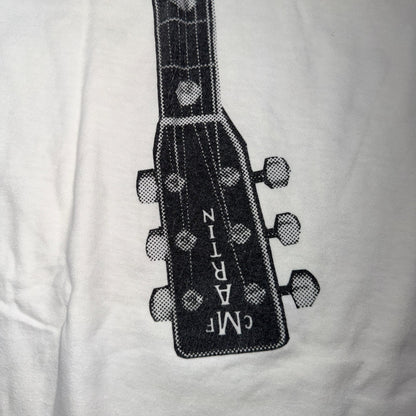 Martin Guitar Co D45 Promo 80s VTG T Shirt Acoustic Country Music Band Folk Art