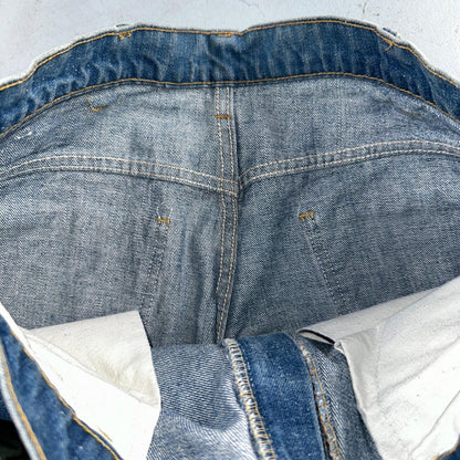 Levis 646 Vintage 70s USA Orange Tab Bootcut Flare Blue Bell Bottom Jeans 34x31