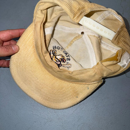 Stayton Eagles Oregon Corduroy VTG Hat Baseball Cap Snapback 80s Sports Portland