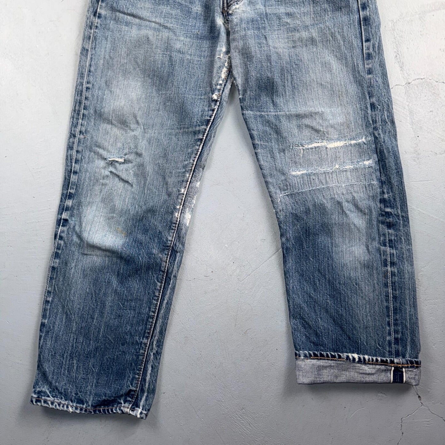 Levis 501 Vintage 70s SS Redline Selvedge USA Jeans Light Wash XX Act 31x26