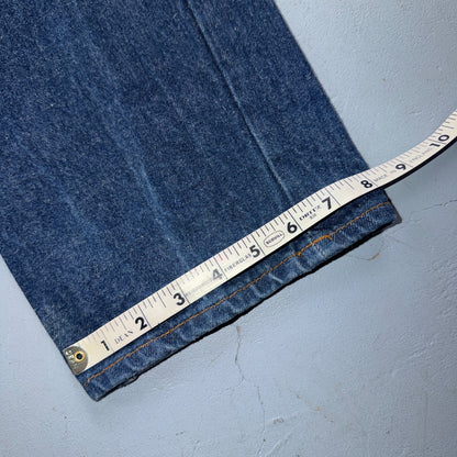 Levis 501 Vintage 80s USA XX Straight Leg Jeans Blue Dark Wash 36x34 Act 33x33