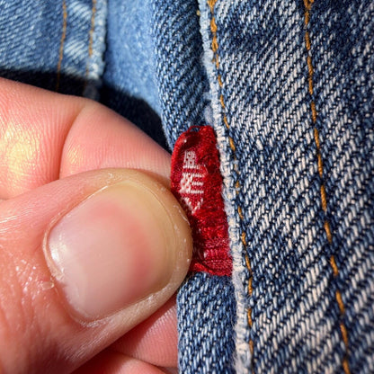 Levis 501 Big E Vintage 60s Redline Selvedge USA XX 1960s Jeans 36x32 Act 34x28