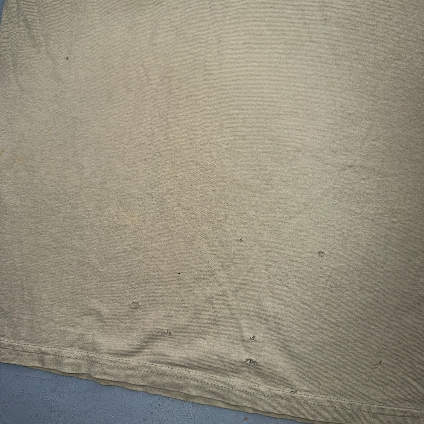 Nike Tan Swoosh Basic 90s VTG T Shirt 1990s USA Gym Boxy Fit Cool Travis Scott