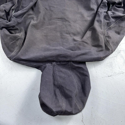 Carhartt Jacket VTG Mens Large Purple Hooded Distressed Bomber J208 MDT Thrashed