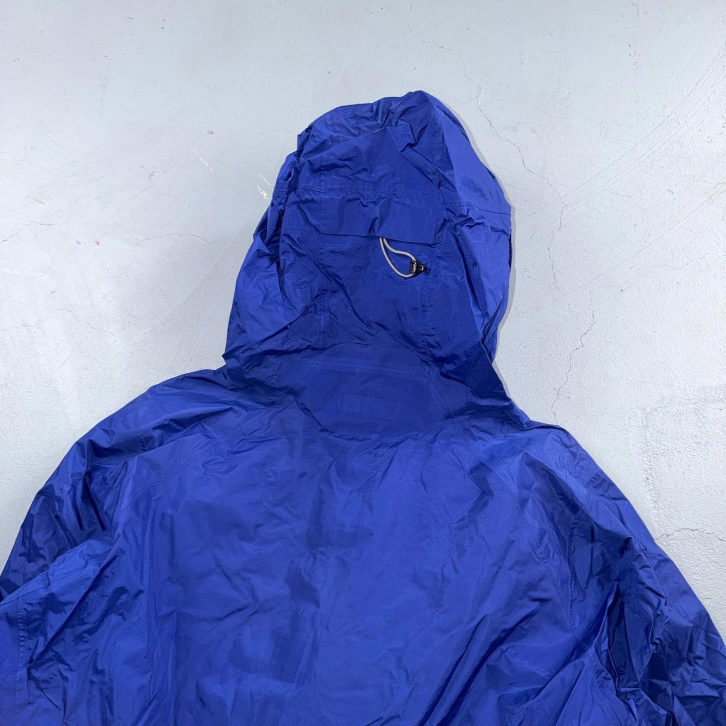 Patagonia Womens Purple Zip Up Windbreaker Hooded Shell Jacket Size L