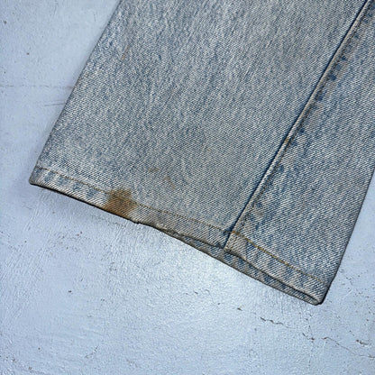 Levis 501 Vintage 80s Redline Selvedge USA XX Jeans Light Wash 1980s Act 28x29