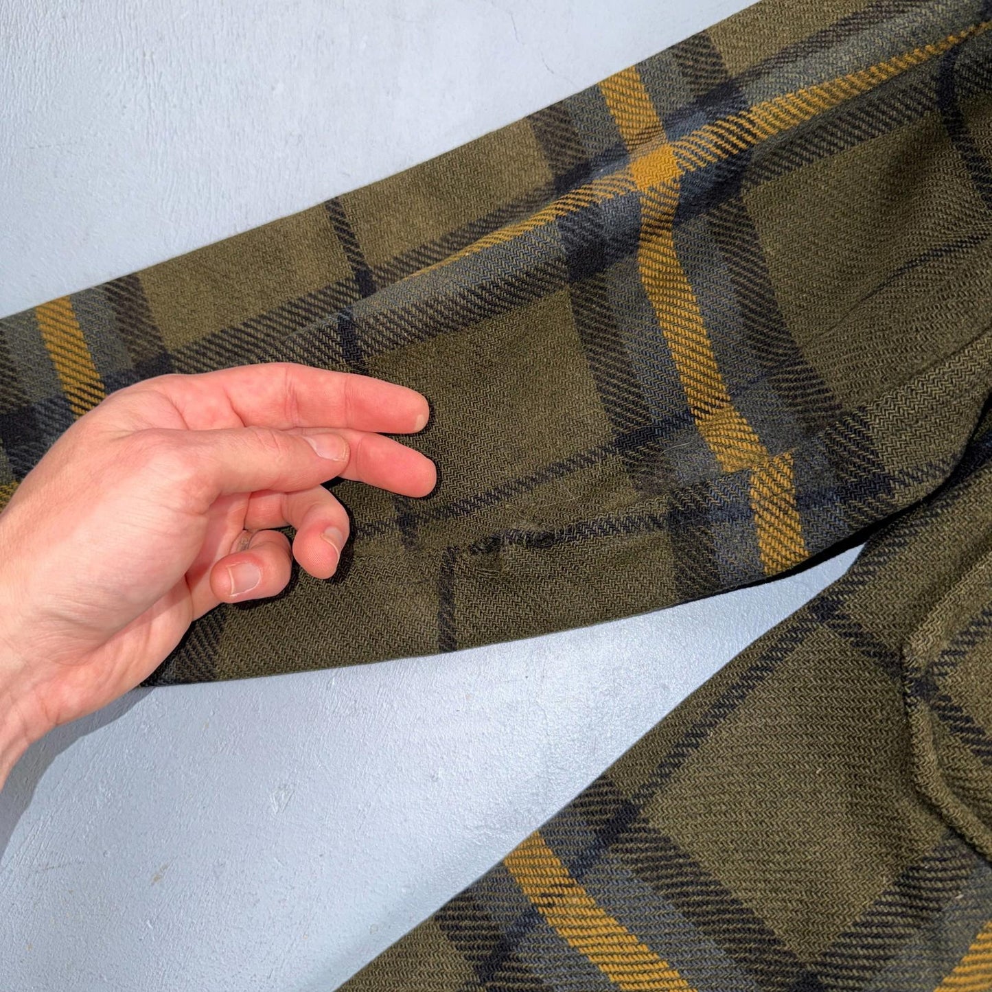 VTG Pendleton Mens Mackinaw Cruiser Wool Coat M Brown Plaid Field Jacket 70s