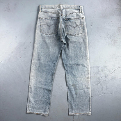 Levis 501 Vintage 80s Redline Selvedge USA XX Jeans Light Wash 1980s Act 30x29