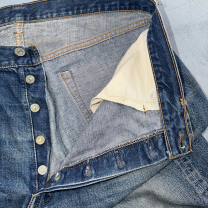 Levis 501 Big E Vintage 60s Redline Selvedge USA XX 1960s Jeans 66 Act 34x27