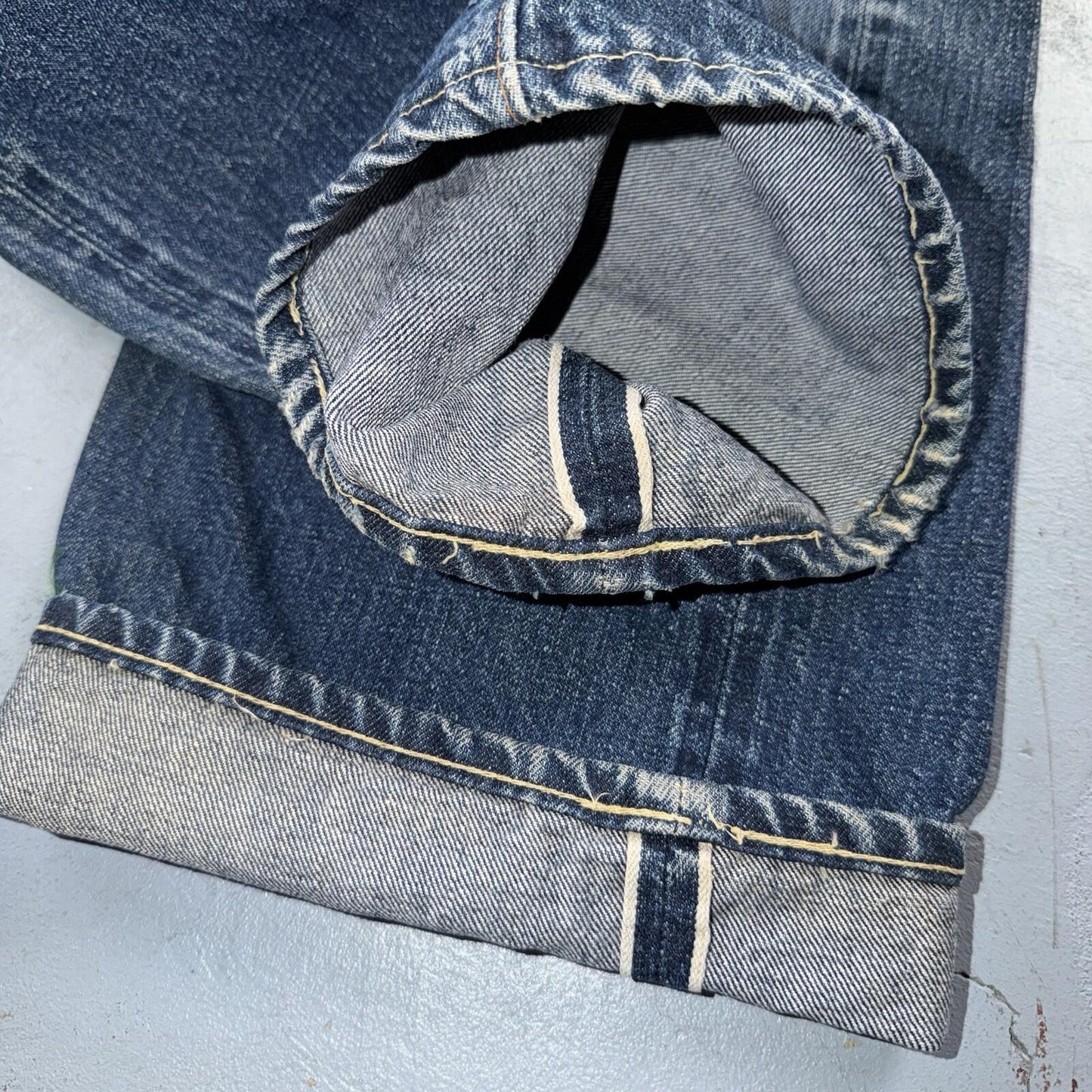 Levis 501 Big E Vintage 60s Redline Selvedge USA XX 1960s Jeans 66 Act 36x26