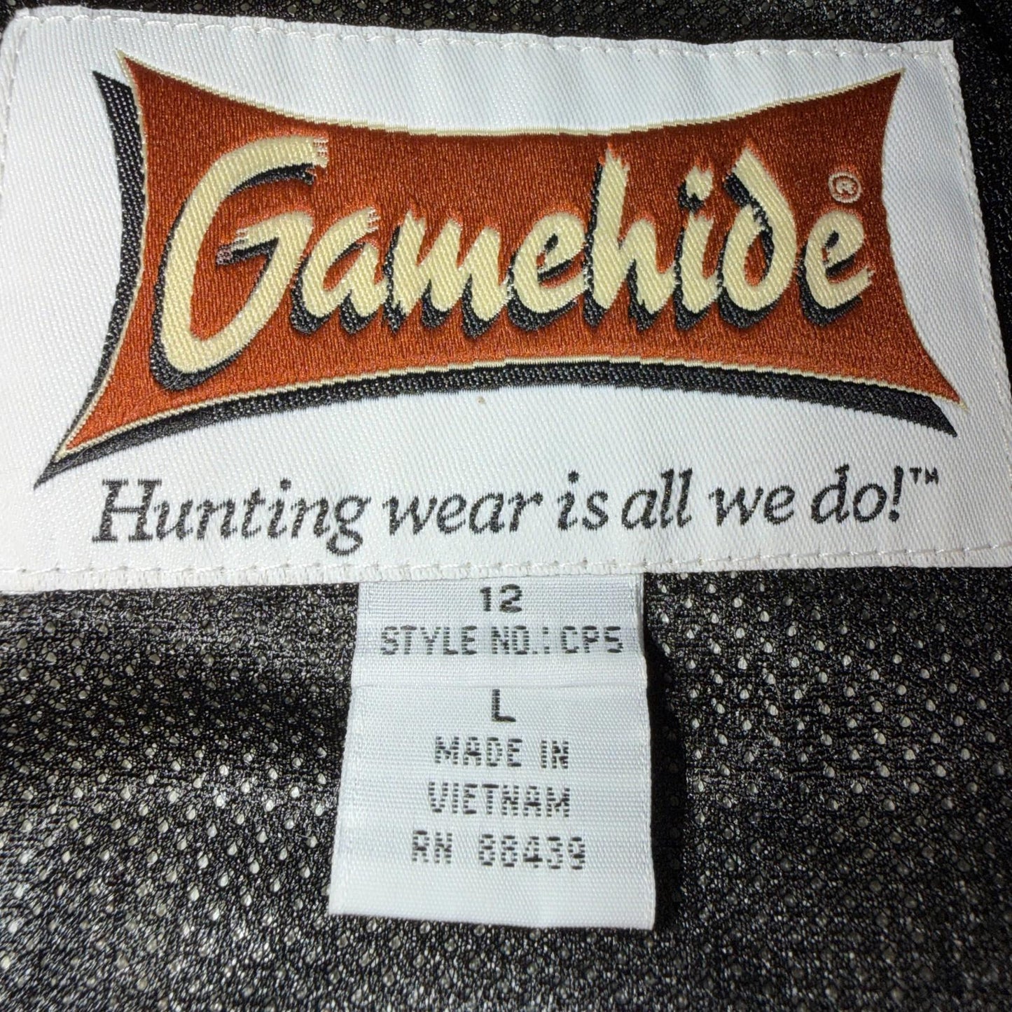 Gamehide Naked Camo Duck Bird Hunting Mesh Lined Hooded Jacket & Pants Medium L
