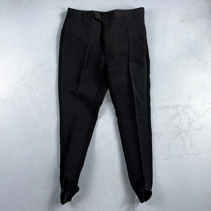 Roffe Jett Ski Pants Vintage Men’s 34 Regular Black USA 1960s Rockabilly 60s