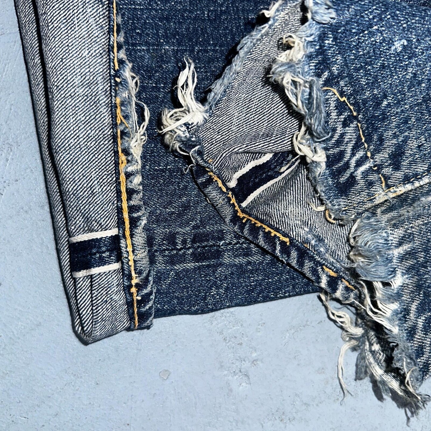 Levis 501 XX Big E Vintage 40s Redline Selvedge USA XX 1940s 50s Jeans 29x28