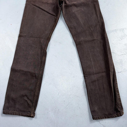 Levis 501 Vintage Y2K 90s XX Straight Leg Jeans Gray Light Wash 28x30 Act 27x28