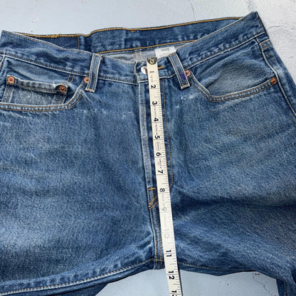 Levis 501 Vintage Y2K XX Straight Leg Jeans Blue Med Wash 34x33 Act 33x30