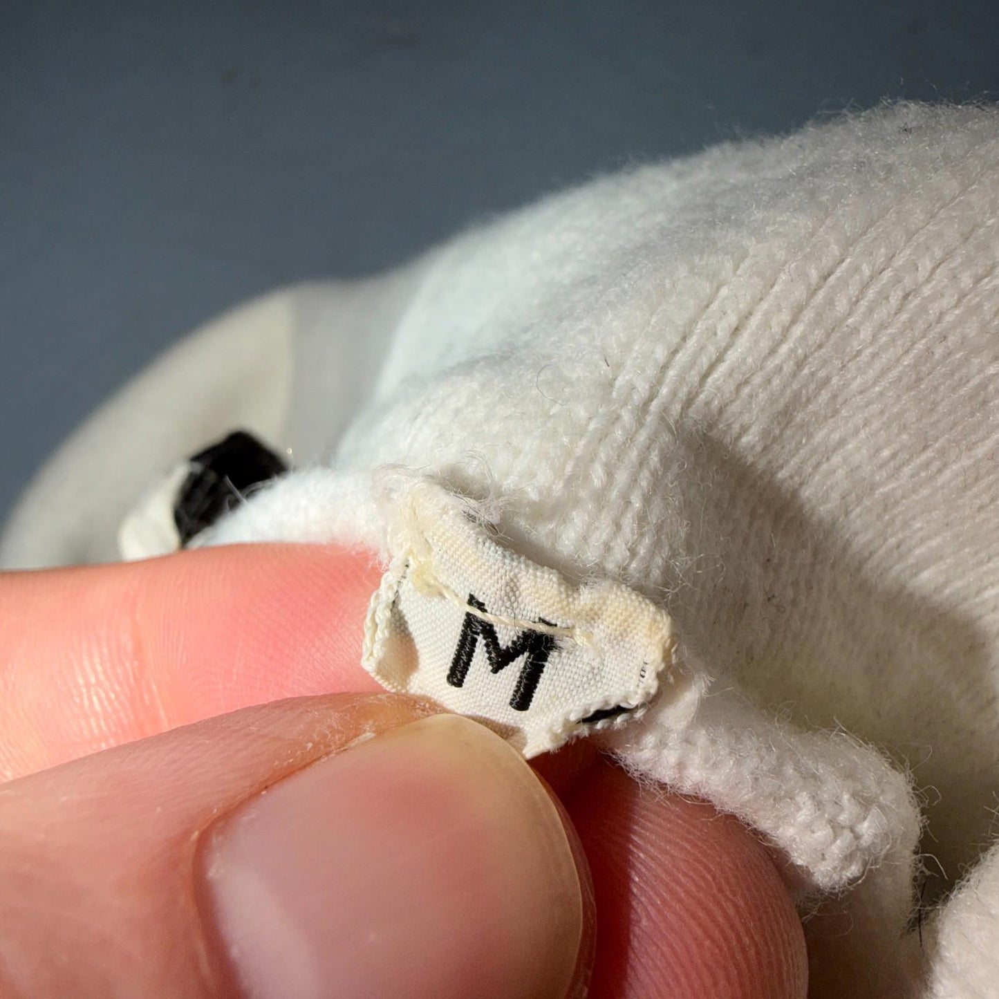 Vintage 1960s Cardigan Sweater Womens Sz M Black White Short Sleeve Polo 60s