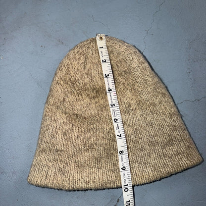 VTG 70s 80s Wool Knit Winter Beanie Hat OSFM Rockabilly Warm Grunge Basic