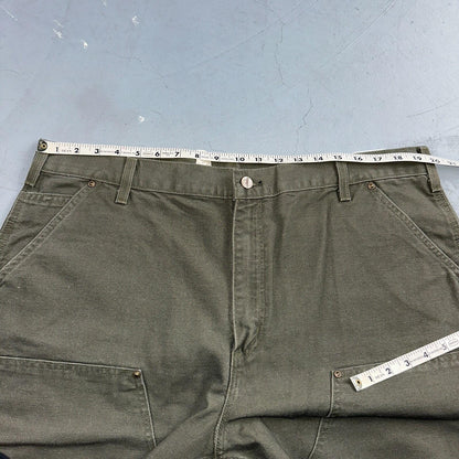 Carhartt NWT VTG Double Knee Carpenter Pants Y2K B01 B136 MOS Green 40x32 DS
