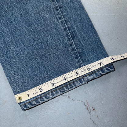 Levis 501 Vintage 80s USA XX Straight Leg Jeans Blue Light Wash 34x33 Act 32x29
