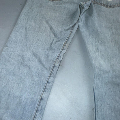 Levis 501 Vintage Y2K 90s XX Straight Leg Jeans Blue Light Wash 34x32 Act 33x31
