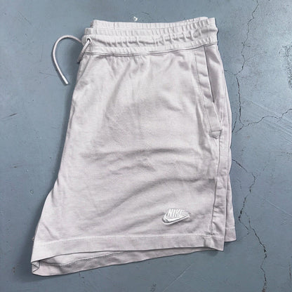 Nike Sportswear Shorts Womens XL Light Purple Drawstring Waist Athletic Lounge