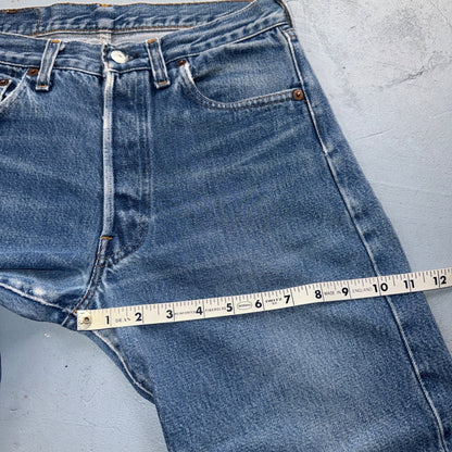 Levis 501 Vintage 80s Redline Selvedge USA XX Jeans Light Wash 29x32 Act 28x29