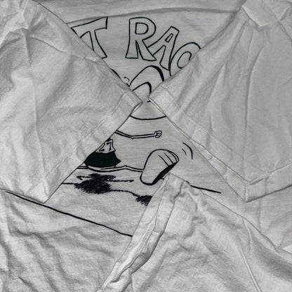 Rat Race Hanes Beefy XL Crazy VTG T Shirt 90s College Running 27 Funny Random