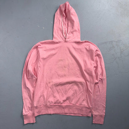 Pink Hoodie 1980s VTG T Shirt Long Sleeve Surf Pacific Ship Seagull Hippie Cool