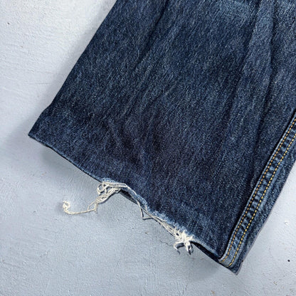 Levis 501 Vintage Y2K XX Straight Leg Jeans Blue Med Wash 34x34 Act 32x28