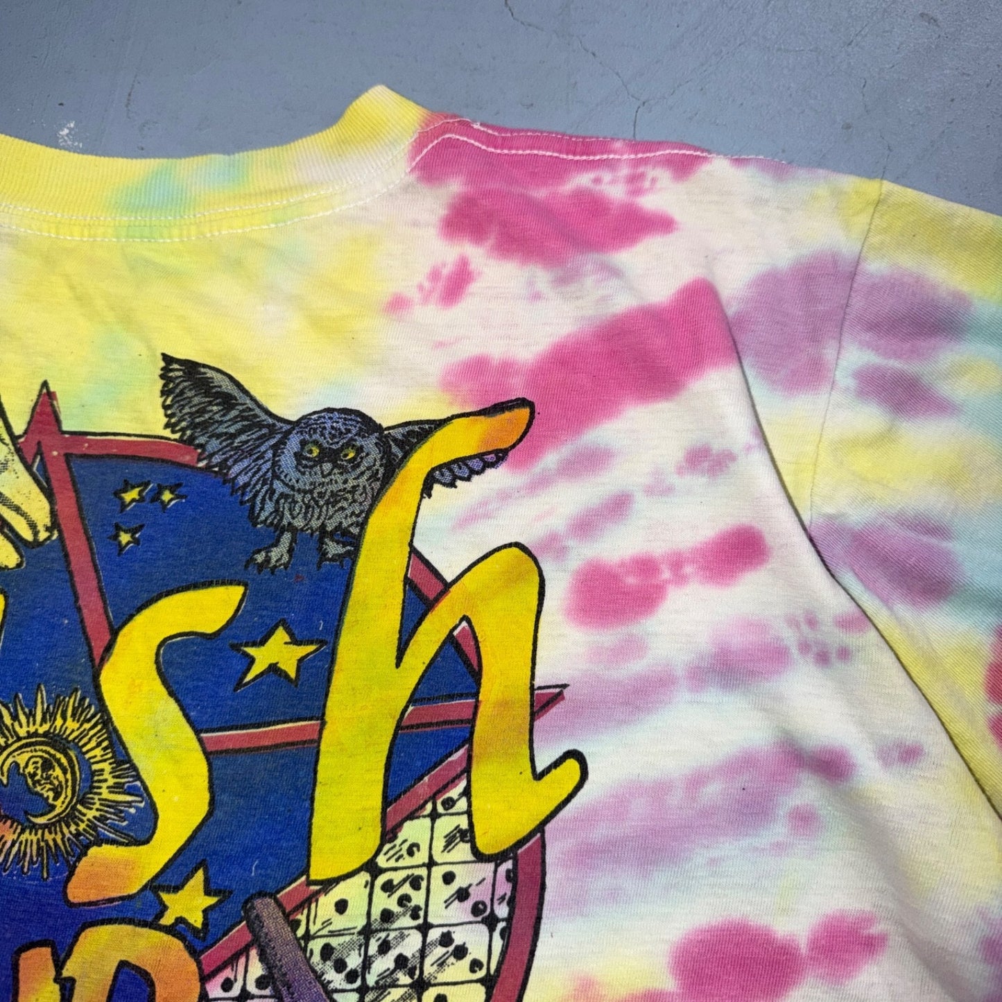 Rush Counterparts 1994 Original VTG T Shirt Music Rock Concert Tour 94 Tye Dye