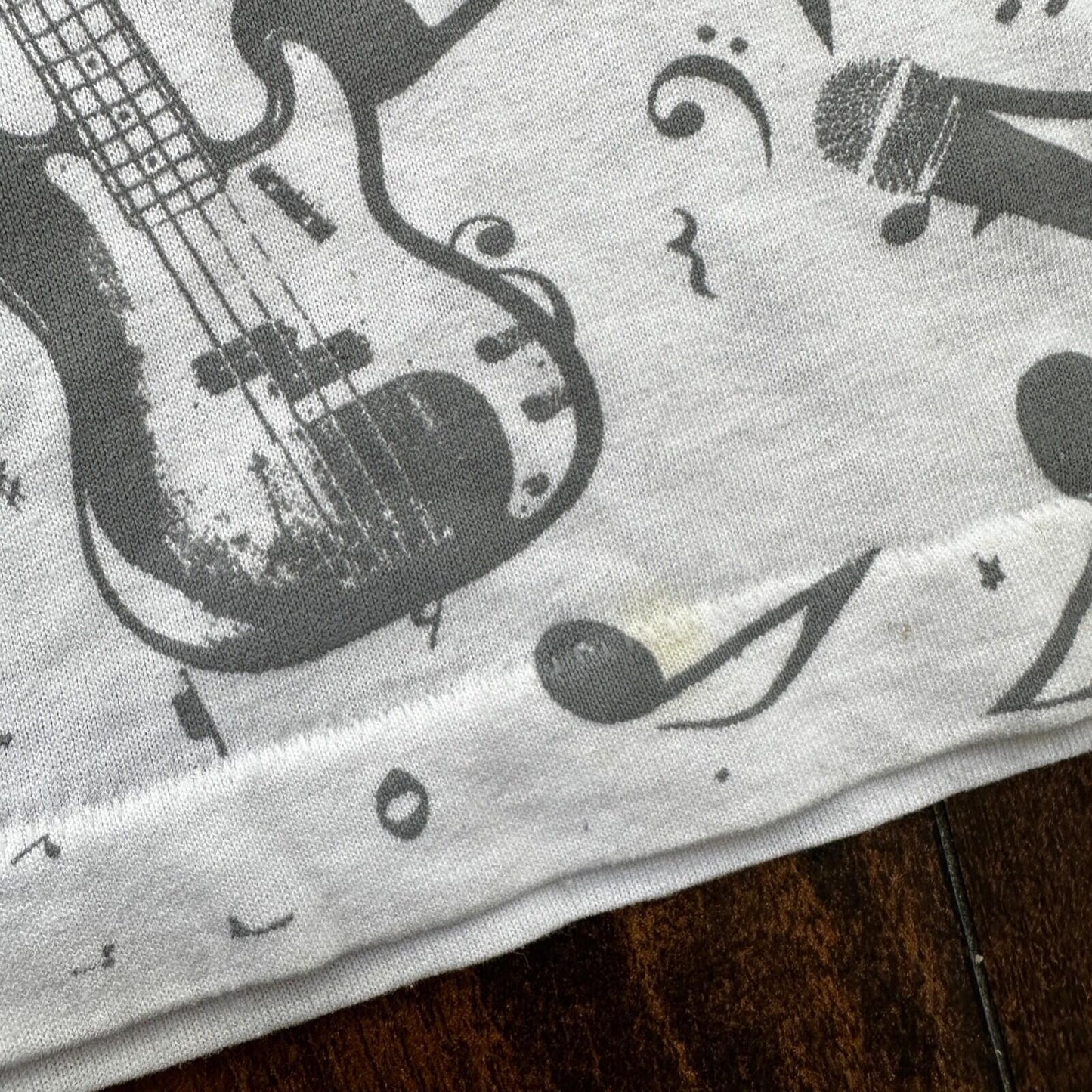 Country Music Missouri Branson Vintage T Shirt 90s AOP Gibson Guitar Martin