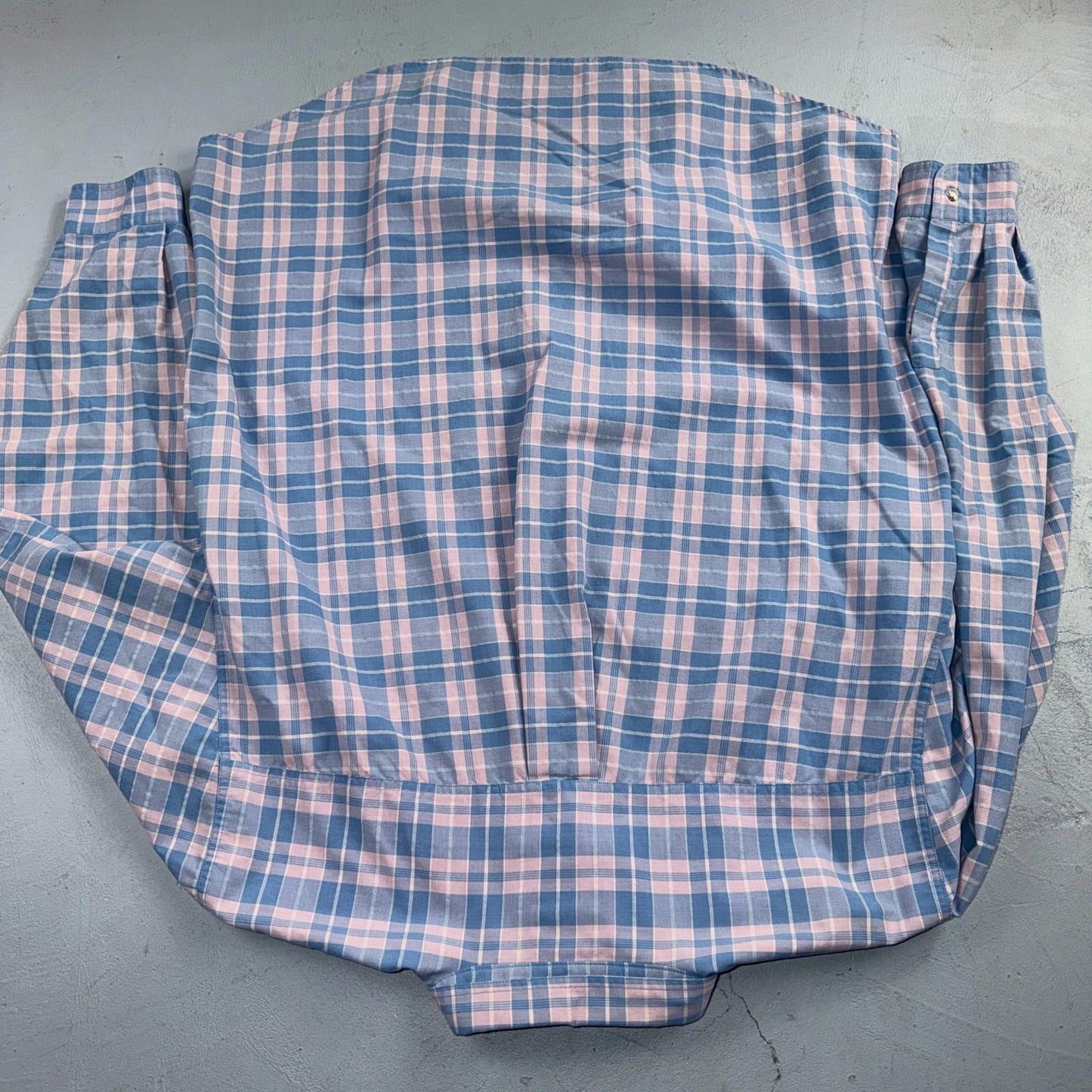VTG Levis Sutter Creek Flannel Shirt Men’s XL Blue Plaid Blue Label BIG E 90s