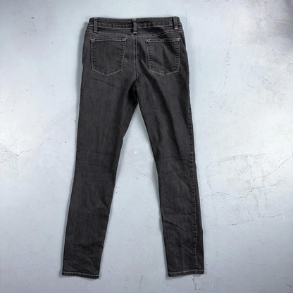Prana Women's Size 2/26 Black Skinny Dark Wash Cotton Blend Stretch Denim Jeans
