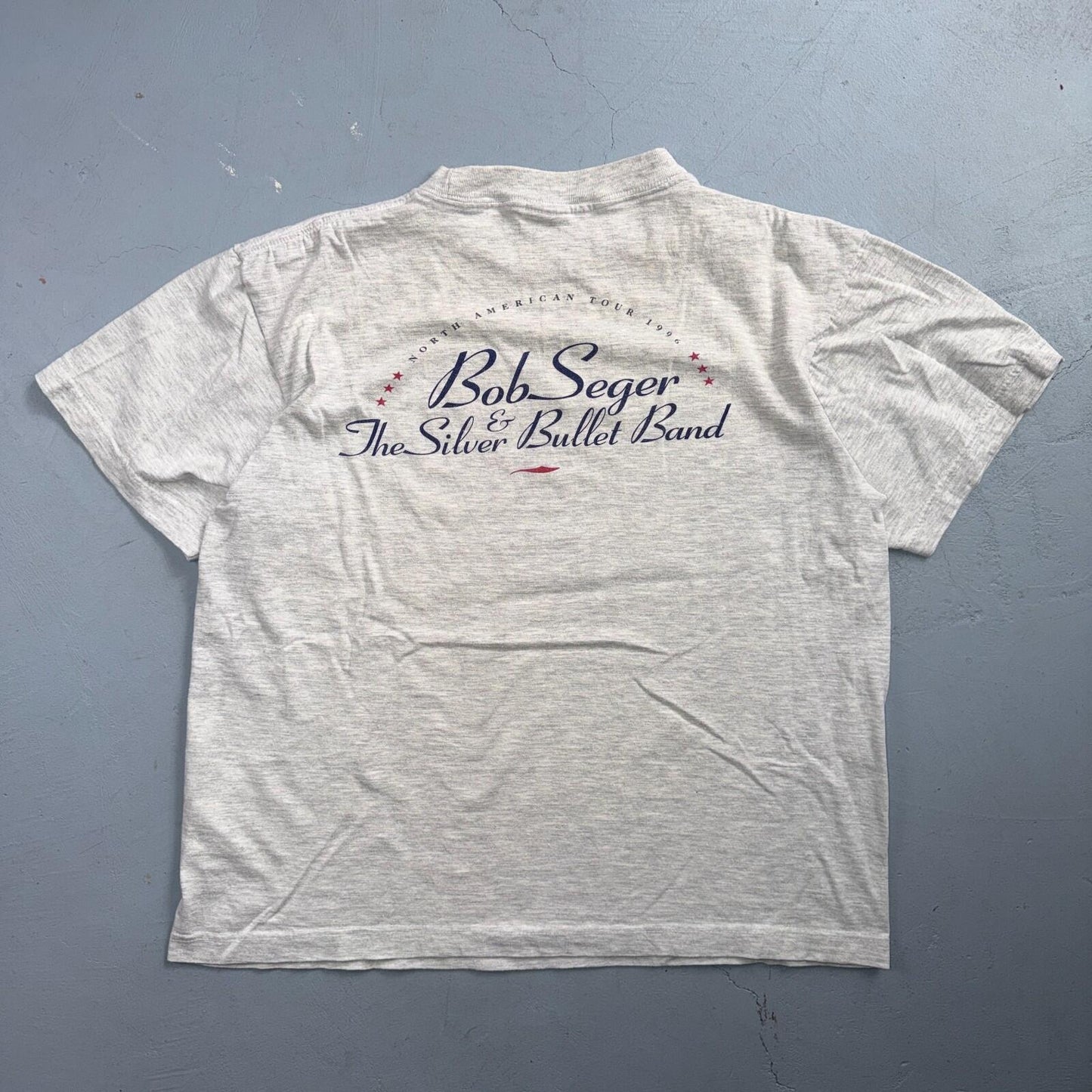 Vintage Bob Seger & The Silver Bullet Shirt Mens L Band North American Tour 90s