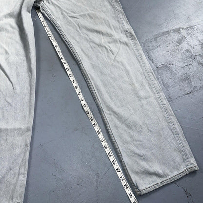 Levis 501 Vintage 90s USA XX Straight Leg Jeans 36x32 Light Wash Act 33x30
